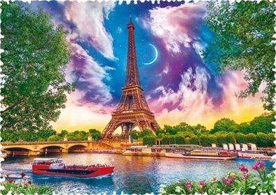 Schöner Himmel über Paris