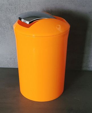 Sydney Orange Abfalleimer Mülleimer Eimer 5 Liter Swiss Design