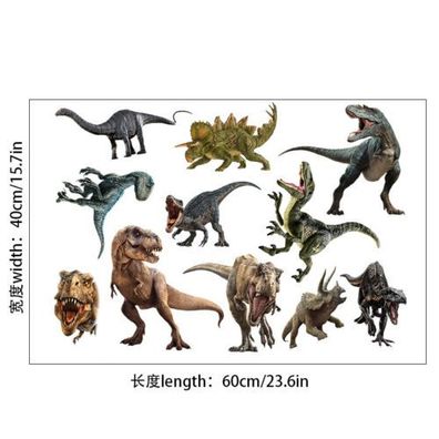Dinosaur Wall Stickers Decorative Paintings Children's Room Creativity