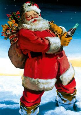 Coca-Cola | Weihnachtsmann im Schnee