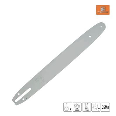 Führungsschiene Länge 25 cm / 10" - 3/8" x 1,1 mm Zähne 7