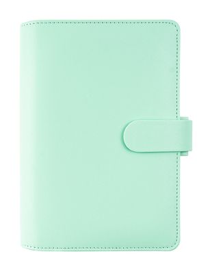 Filofax A6 Personal Saffiano Mint Grün Zeitplaner Agenda 23mm Ringe + Kalender 028806