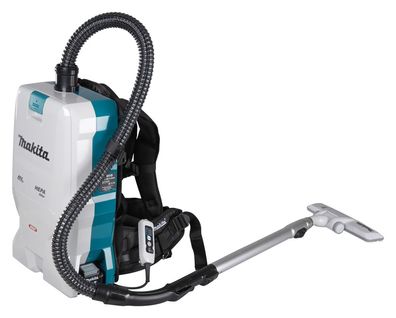 Makita Akku-Rucksackstaubsauger XGT 40 V max • 200 mbar • 6,0 L