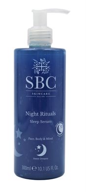 SBC Skincare Gel Night Rituals Sleep Serum 300ml mit Lavendel