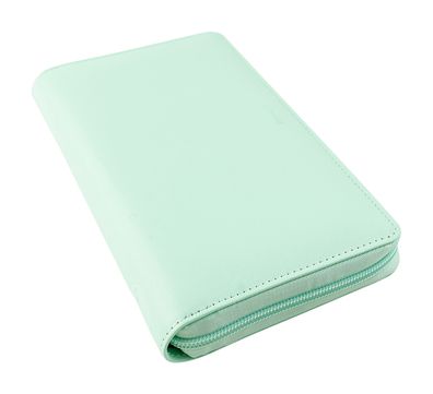 Filofax A6 Personal Saffiano ZIPPER Mint Grün Organizer 15 mm Ringe + Kalender 028811