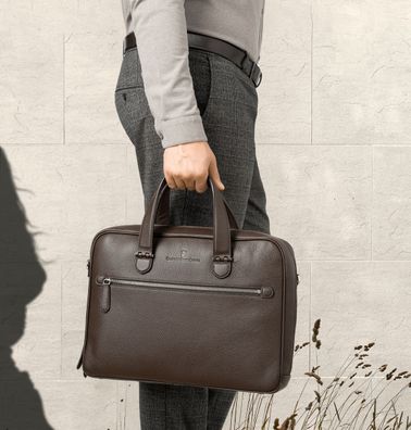 Graf von Faber-Castell Aktentasche Cashmere, dunkelbraun