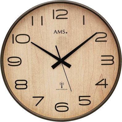 AMS - 01-5523 - Funkuhr - Wanduhr
