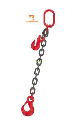 Kettengehänge 1-Strang, 6 mm, WLL 1120 kg 6,0 m mit Kettenkürzer Anschlagkette