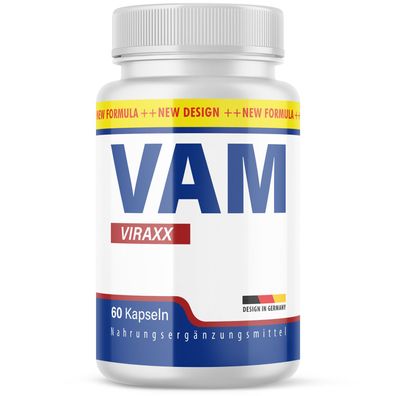 Vam Viraxx Kapseln | Mit natürlichen Zutaten | Premium Qualität | 60 Kapseln