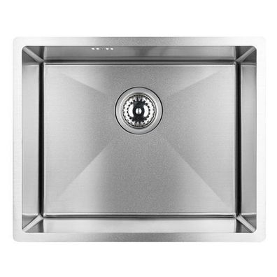 Spülbecken Einzelbecken aus Stahl Marmara 44x54 Inox | Siphon im SET!