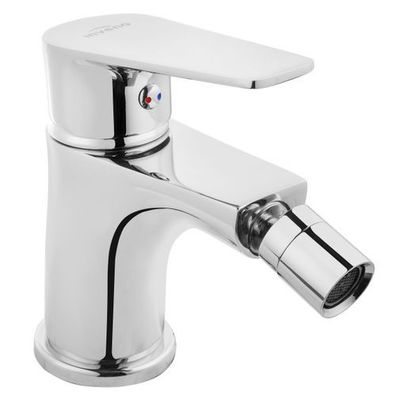 Bidetarmatur Wasserhahn DOKOS Bidetmischer für Badezimmer in Silber