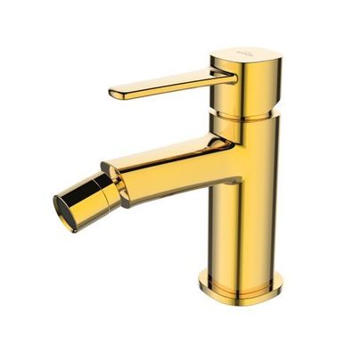 Bidetarmatur Wasserhahn Glamour Bidetmischer für Badezimmer in Gold
