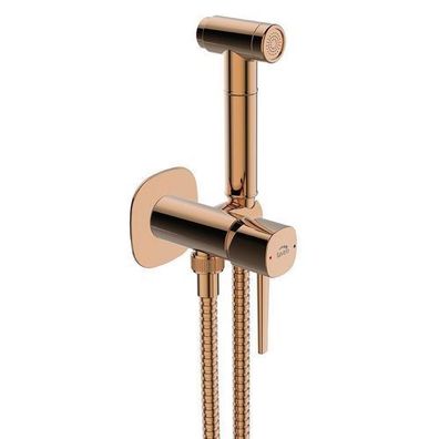 Bidetarmatur Unterputz POLA Bidetmischer für Badezimmer in Rosegold