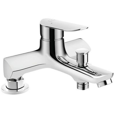 Badewannenarmatur Wasserhahn APPIA Wannenarmatur für Badezimmer in Silber
