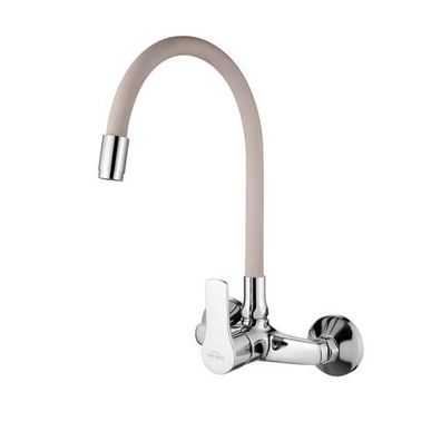 Küchenarmatur Wasserhahn VERSO Küchenmischer mit flexiblen Auslauf für Küche in Beige