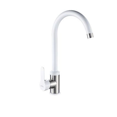 Küchenarmatur Wasserhahn IRON Küchenmischer für Küche in Weiß