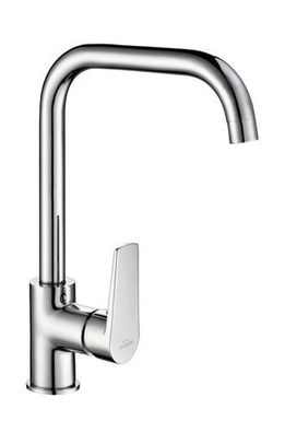 Küchenarmatur Wasserhahn LARISA Küchenmischer für Küche in Silber
