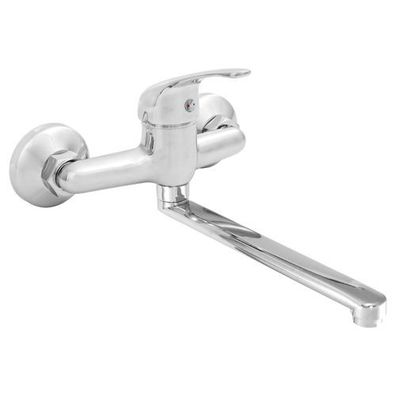 Küchenarmatur Wasserhahn MITRIS Küchenmischer für Küche in Silber