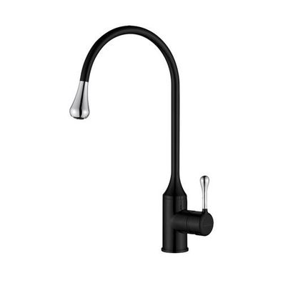 Küchenarmatur Wasserhahn PINGO Küchenmischer für Küche in Schwarz-Silber
