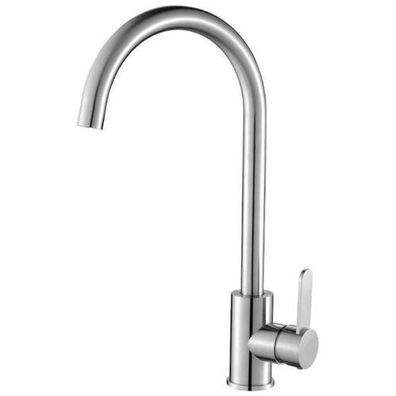 Küchenarmatur Wasserhahn BONA Küchenmischer für Küche in Silber