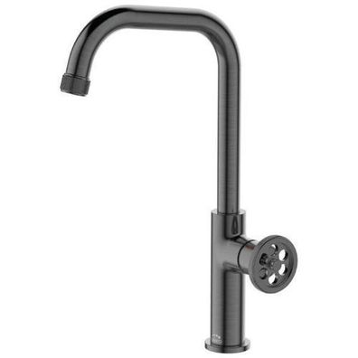 Küchenarmatur Wasserhahn MURO Küchenmischer für Küche in Grau