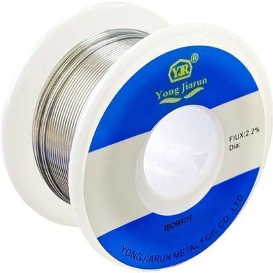 50 g Lötzinn mit Flussmittel 1mm Elektronik Lötdraht auf Rolle Sn99 Cu0,7 Retoo