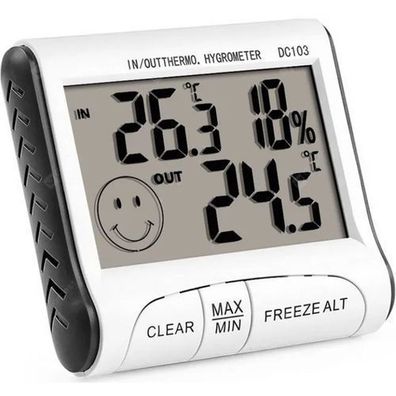 Thermometer Hygrometer Temperatur Luftfeuchtigkeit Digital LCD Retoo