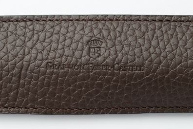 Graf von Faber-Castell Etui 1er Cashmere lang dunkelbraun