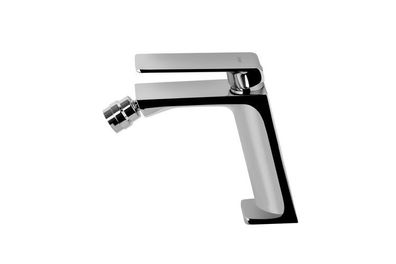Bidetarmatur Wasserhahn TRINO Bidetmischer für Badezimmer in Chrom, Einhebelmischer