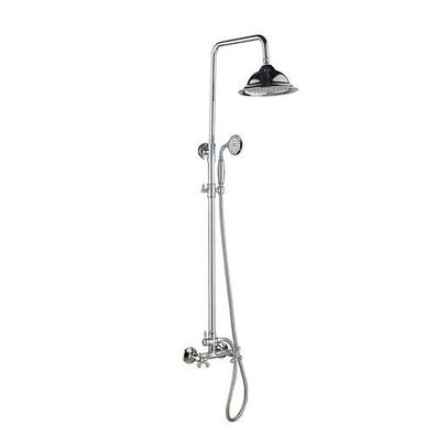 Duschsäule STILO Duschsystem, Brausegarnitur in Chrom Dusch-Set Duschgarnitur