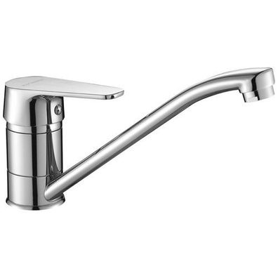 Küchenarmatur Wasserhahn LUGA Küchenmischer für Küche in Chrom Spültischarmatur