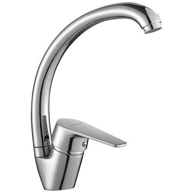 Küchenarmatur Wasserhahn LUGA Küchenmischer für Küche in Chrom Spültischarmatur