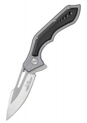 Gil Hibben Hurricane Taschenmesser, schwarz, D2-Werkzeugstahl