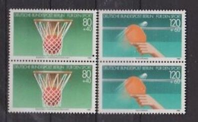 Berlin 1985 postfrisch senkrecht Paar MiNr. 732-733 FÜR DEN SPORT