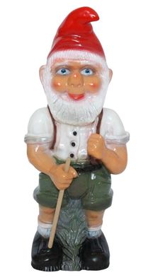 Gartenzwerg Seppel Wanderer Figur Zwerg stehend H 50 cm Zwerg Gartenfigur