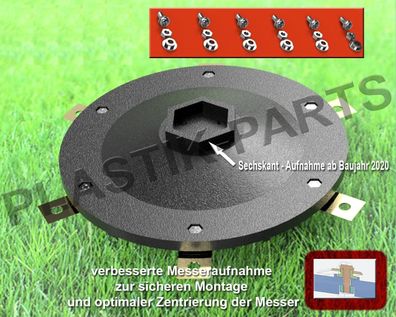 Messerscheibe 6 Klingen Messerteller für KRESS KR120 KR121 KR122 KR 120 121 122
