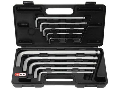 KS-TOOLS Winkelstiftschlüsselsatz "XL" Innensechsk 10-tlg., im Ko