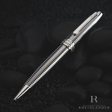 Montblanc Solitaire Midsize Geometry Platinum Kugelschreiber ID 132130-118099
