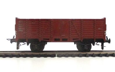 Trix Express H0 3414 Hochbordwagen OM Holzaufbau DB (3553K)