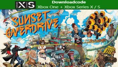 NEU für XBOX One Series X S Spiel Sunset Overdrive Game Key Email 24h Download