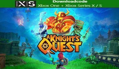 NEU für XBOX One Series X S Spiel A Knights Quest Game Key Email 24h Download