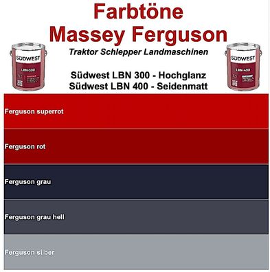 Südwest LBN Ferguson - Premium-Lack für Traktor Schlepper Landmaschinen