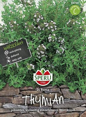 Sperli Thymian Di Roma, kräftig-würziges Aroma