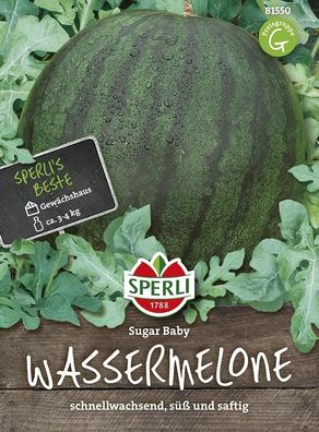Sperli Wassermelone Sugar Baby, saftig & erfrischend