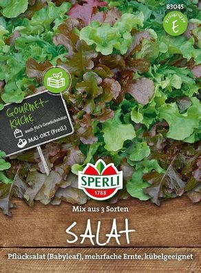 Sperli Salat Pflücksalat (Bableaf) Mix aus 3 Sorten, vielfältig
