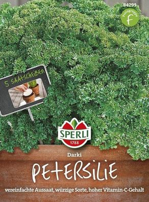 Sperli Petersilie Darki, fein gekraust & kompakt