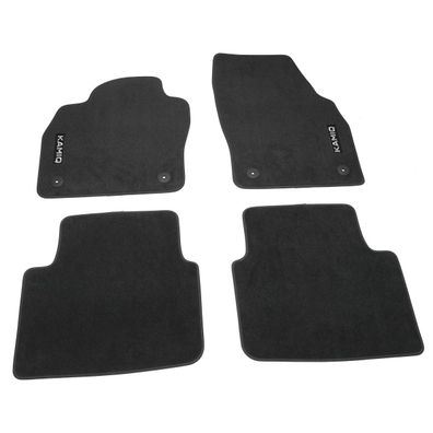 Original Skoda Kamiq Fußmatten Stoffmatten Textilfußmatten Velours 658061404