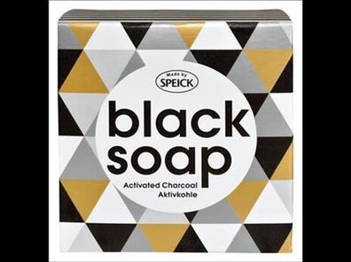 Made by Speick 3x Black Soap, Aktivkohle 100g