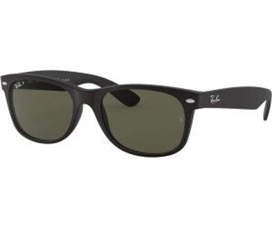 Ray-Ban New Wayfarer RB2132 622/58 52 (black rubber/polar green)