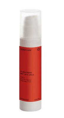 SÜDA CARE -  EVERYDAY Fußcreme mit 15 % Urea - 200 ml Bei Hyperkeratose/Rhagaden